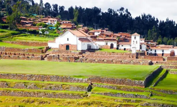 Photo of the Town of Chincheros | Qoricancha Expeditions