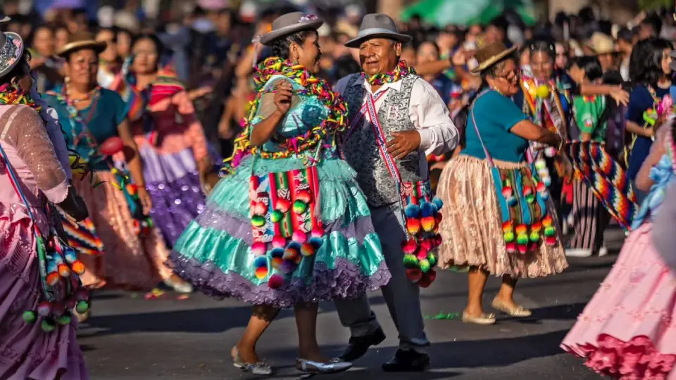 Las calles de Perú en carnavales