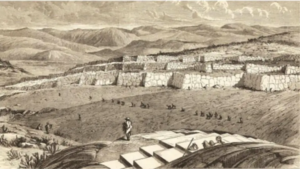 Dibujo de E. George Squier 