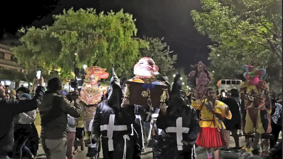 burial of the carnival boy