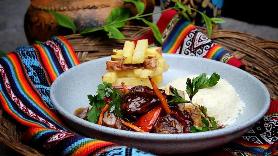 lomo saltado in Cusco