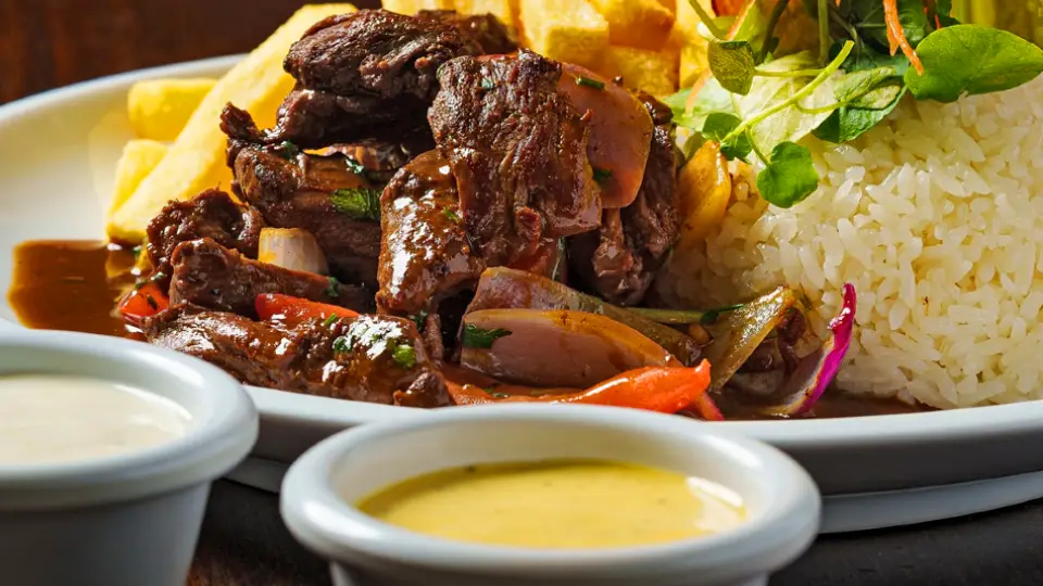 Delicioso lomo Saltado