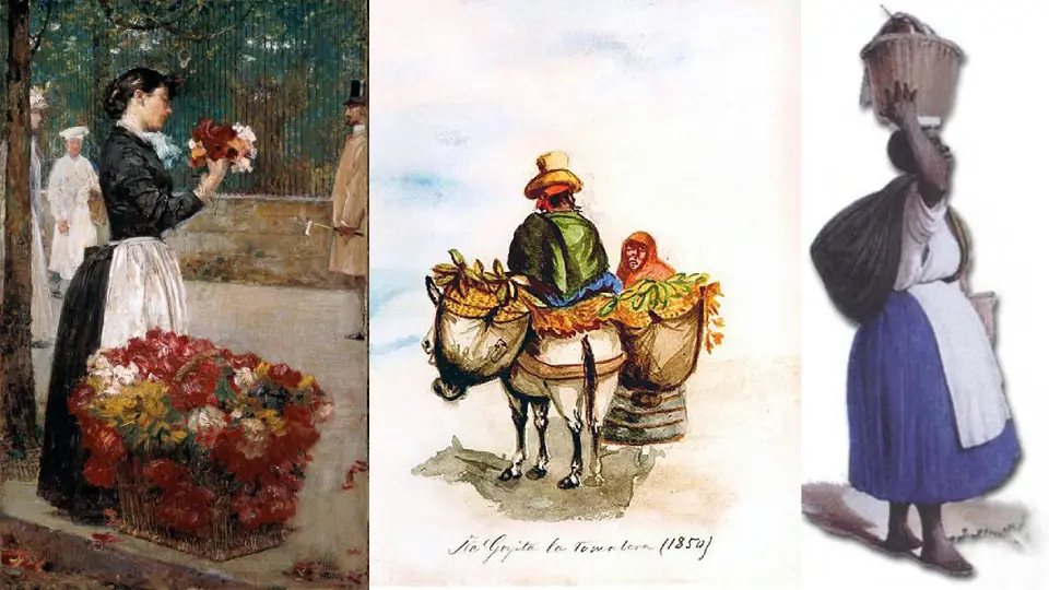 dessert vendors in colonial times