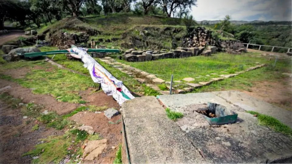  imposition of cross in Sacsaywaman