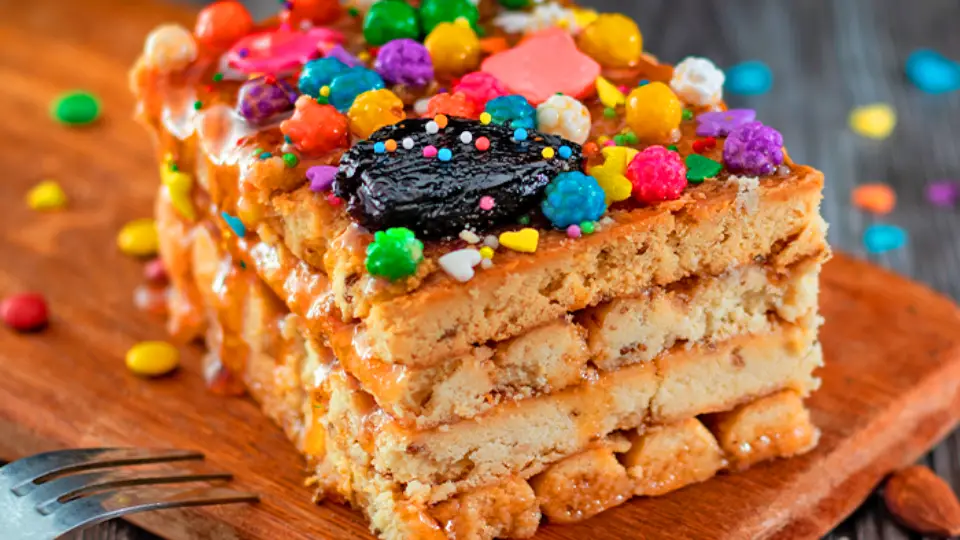 Doña Pepa's nougat, a Peruvian dessert