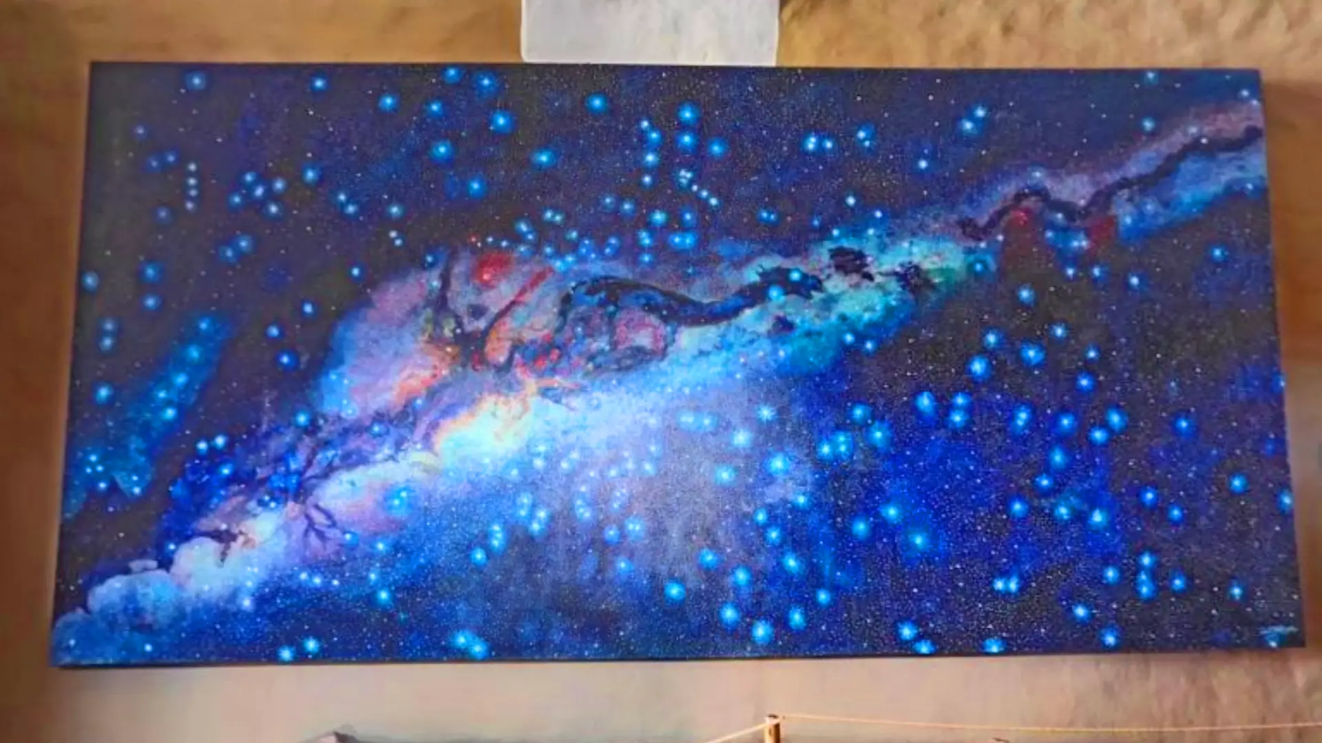 Vía láctea andino en Qoricancha