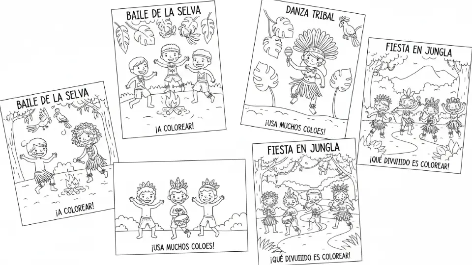 material para colorear