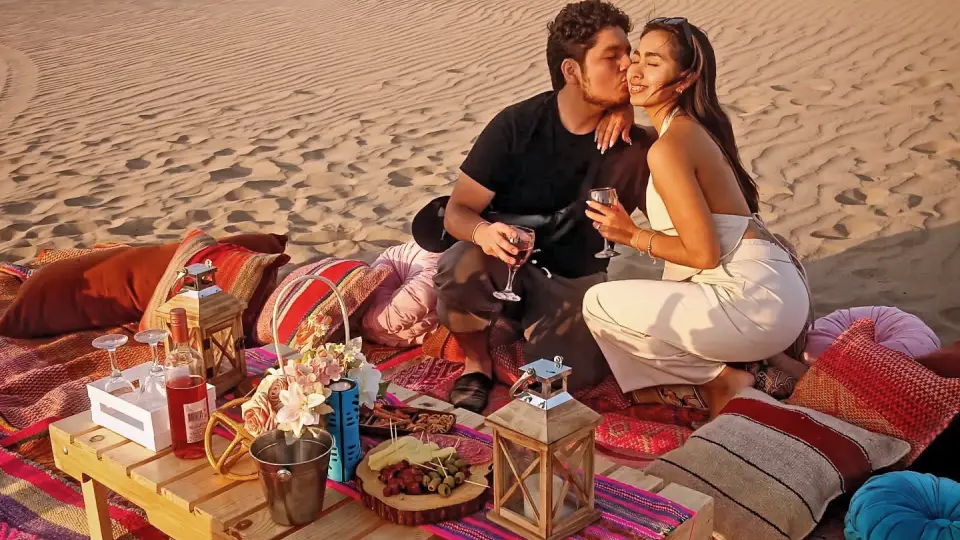 Picnic de pareja en Ica