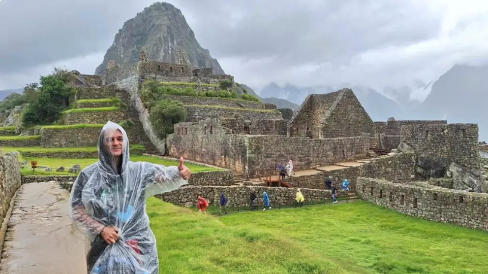 Machu Pichu en noviembre durante las lluvias