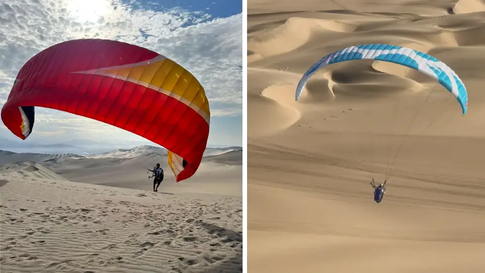 Disfruta del Parapente en Ica