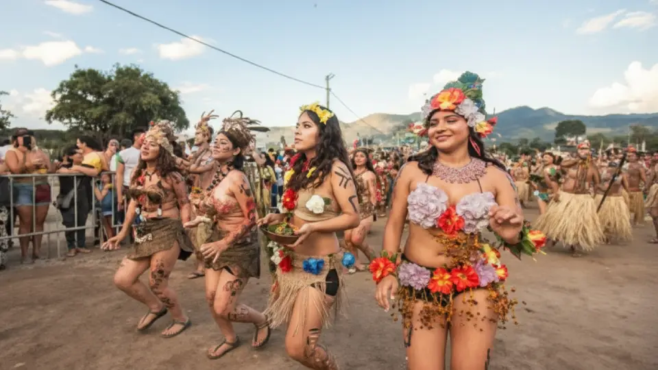 Pasacalle de las danzas típicas de la selva peruana