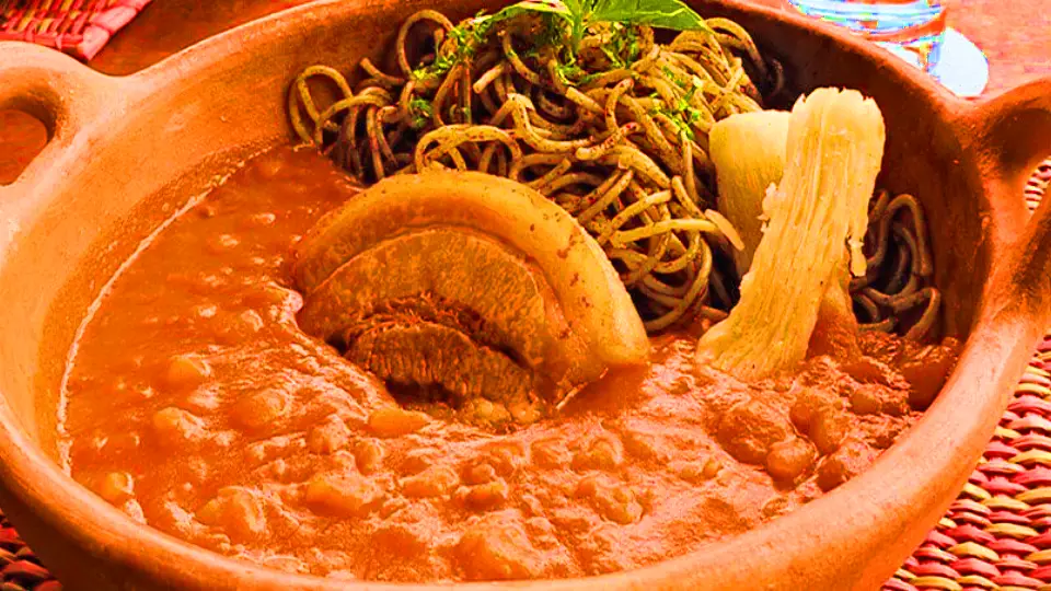 Mancha pecho, plato típico de Ica 