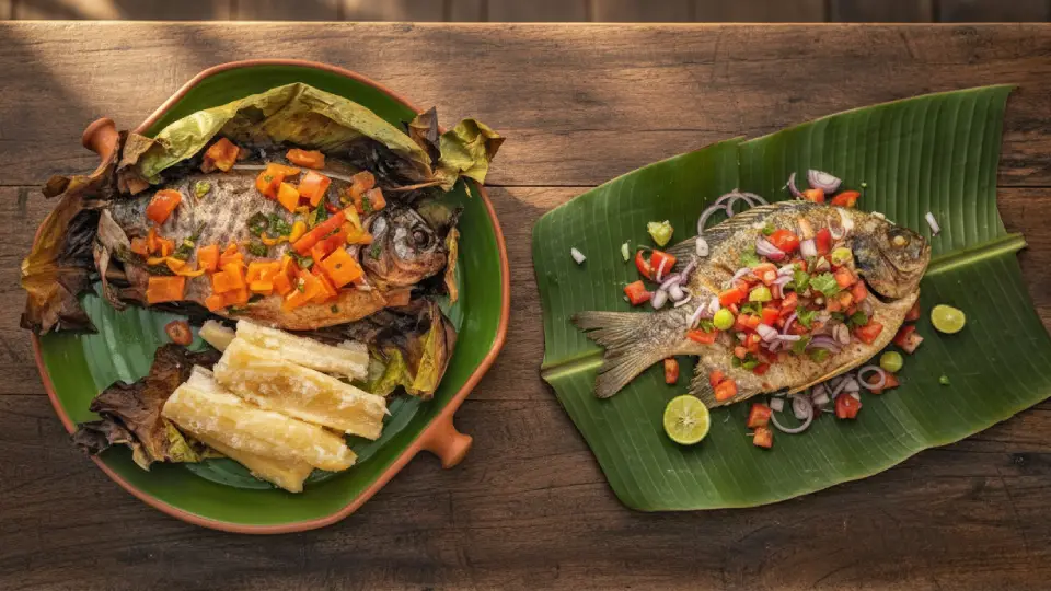 appetizing patarashca from the Peruvian jungle