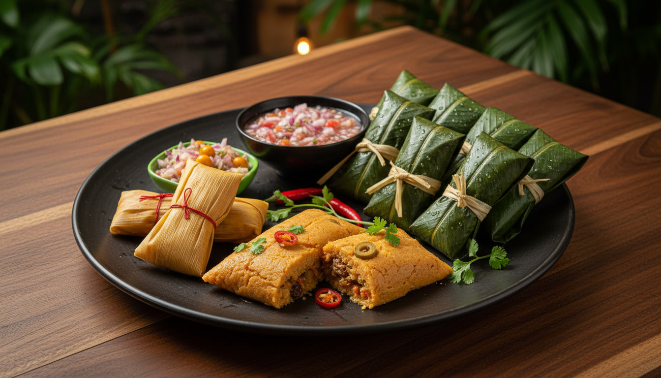 Tamales - comida de la selva peruana