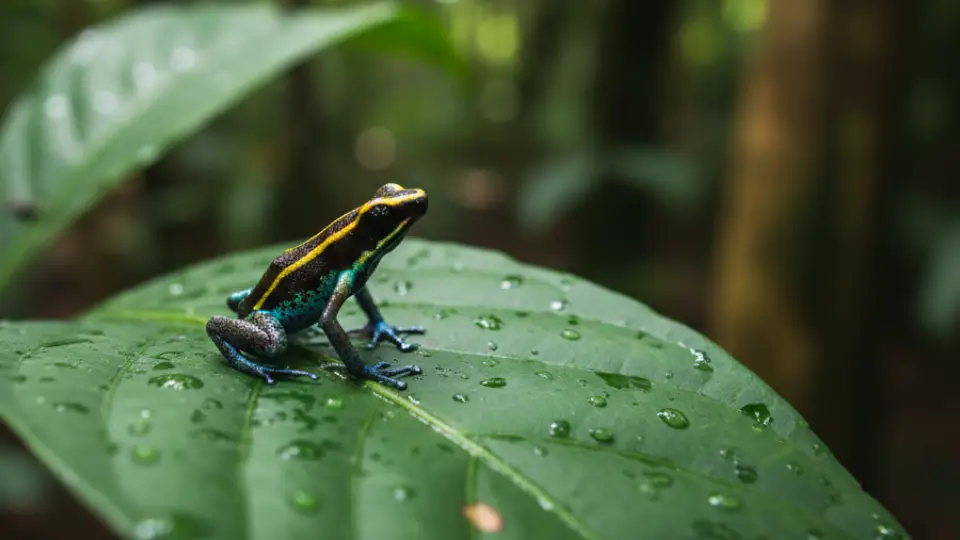Rana Ameerega shihuemoy, animales de la selva peruana