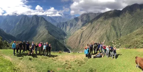 Photo near the Sacred Valley | Qoricancha Expedition