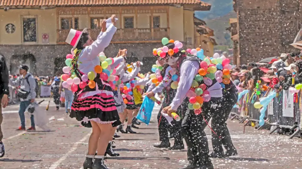 Enjoy the carnivals in Cusco
