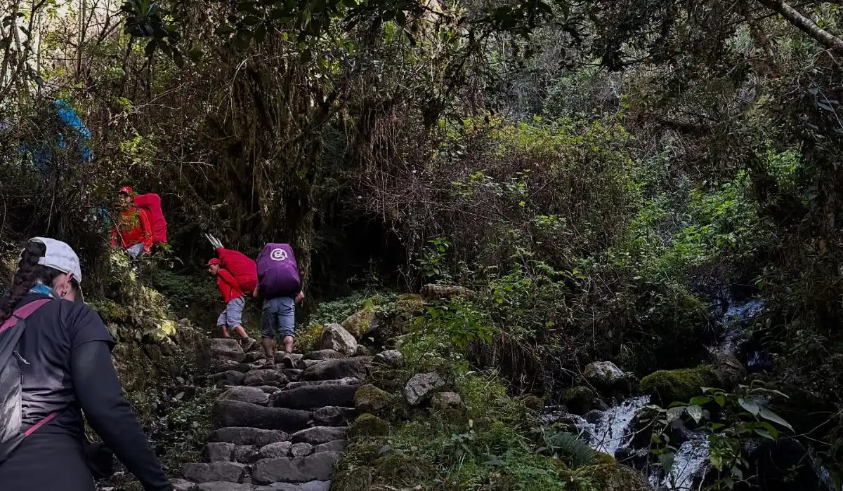 Hike along the Inca Trail in Peru