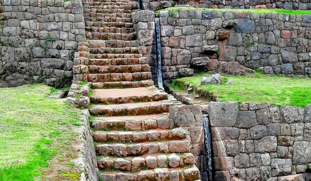 Inca water channels