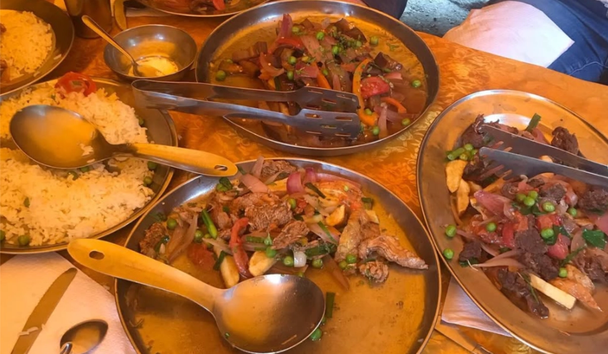 lunch or a main course for the Inca Trail hike
