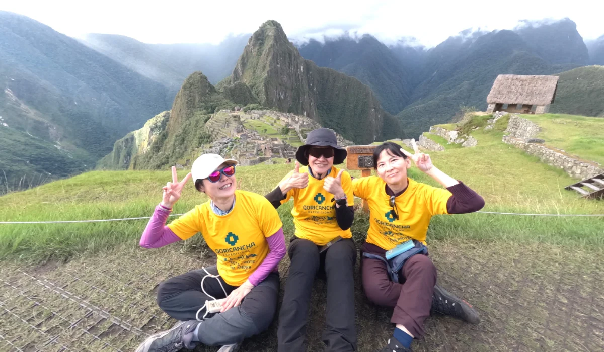 Our hikers at Machu Picchu Circuit 1 after the Short Inca Trail hike.