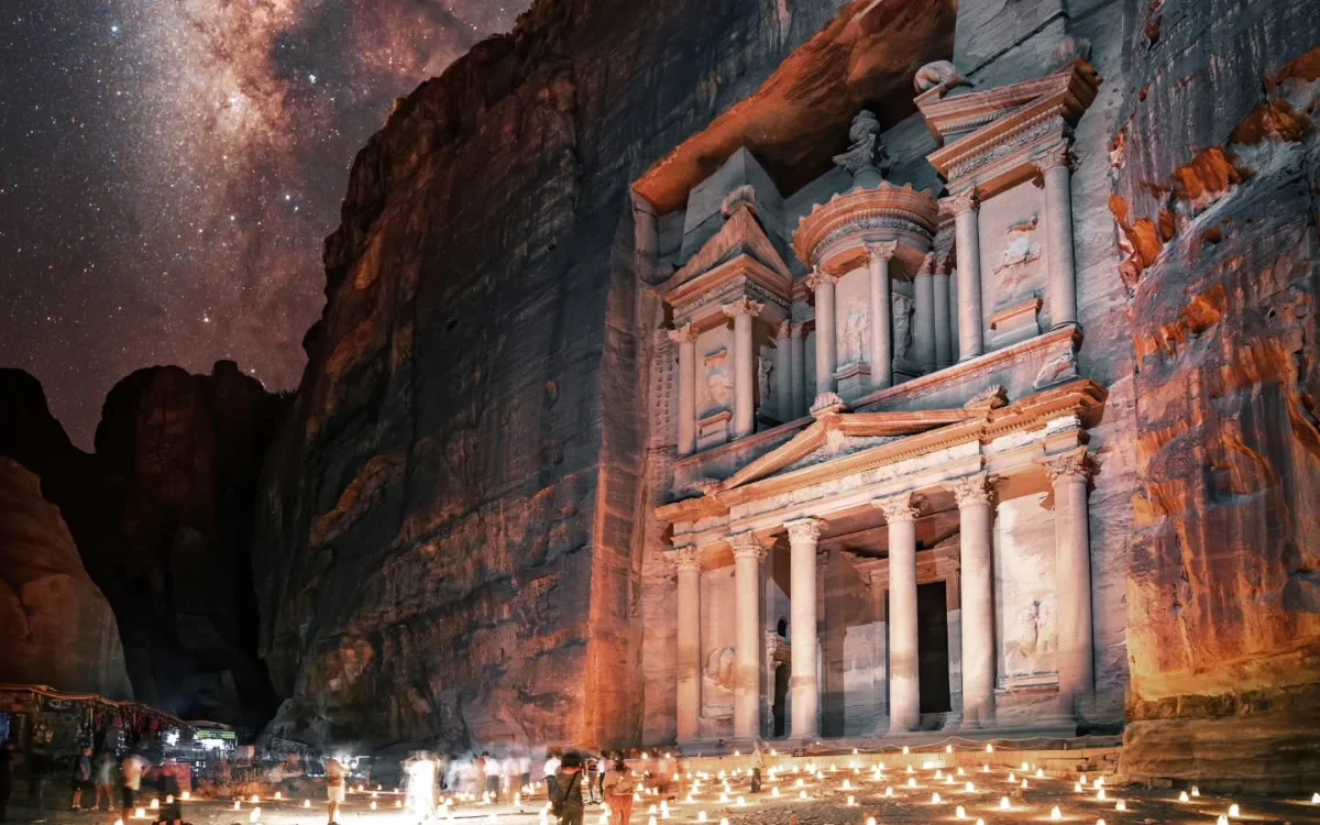 The Wonder of Petra in Jordan