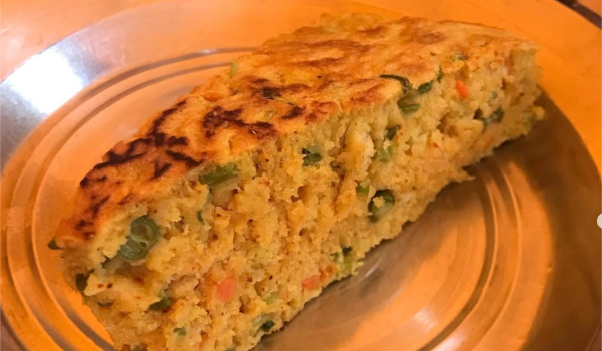 Vegetable omelet at Camino Inca