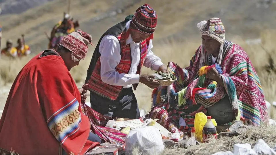 Offering to mother earth