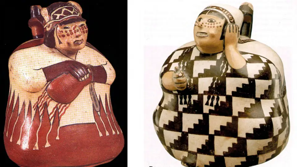The coca leaf in the pre-inca world.