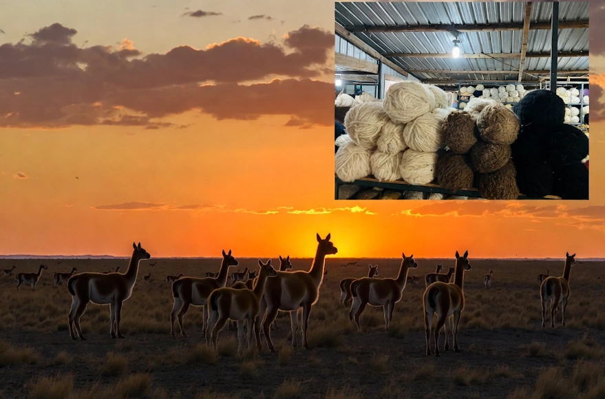 llama wool