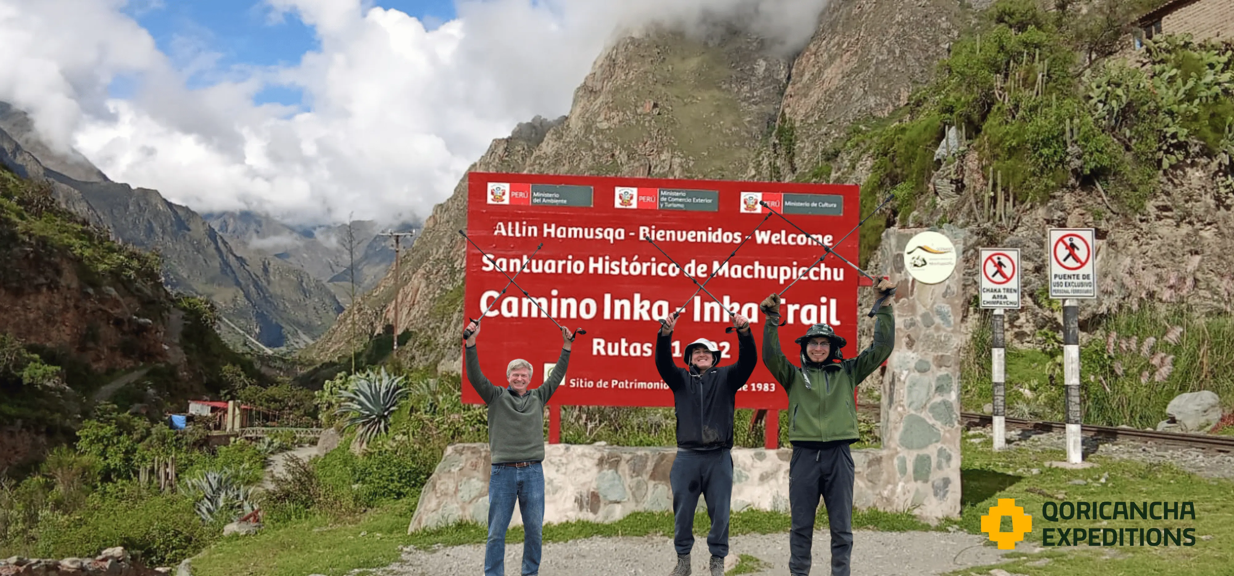 Km 82 Classic Inca Trail 4-day trek with Qoricancha Expeditions.