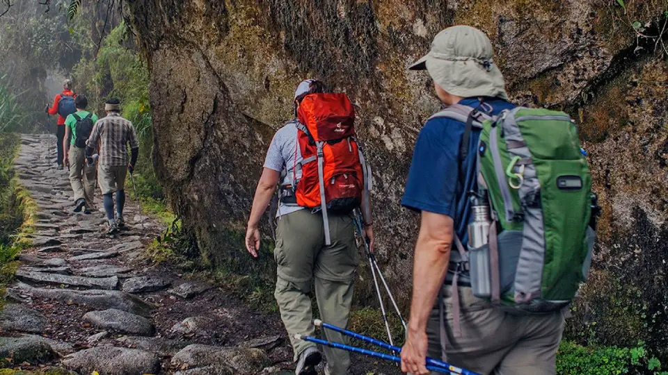 Inca Trail path along the iconic 4-day hike | Qoricancha Expeditions