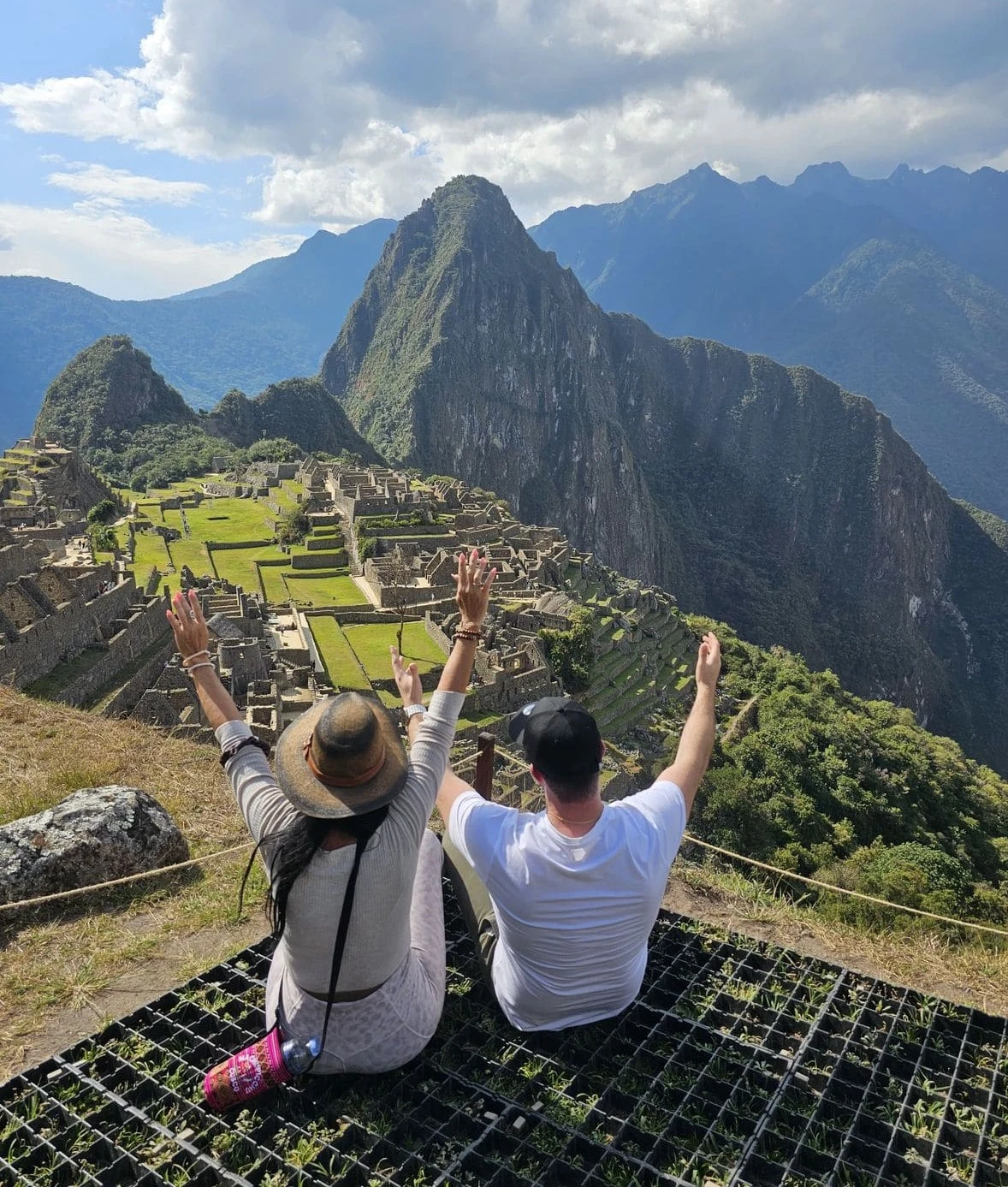 Sunrise at Machu Picchu after the 4-day Inca Trail.