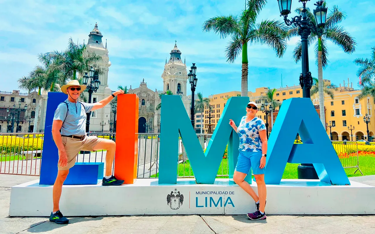 Lima city tour included in a Peru travel package.