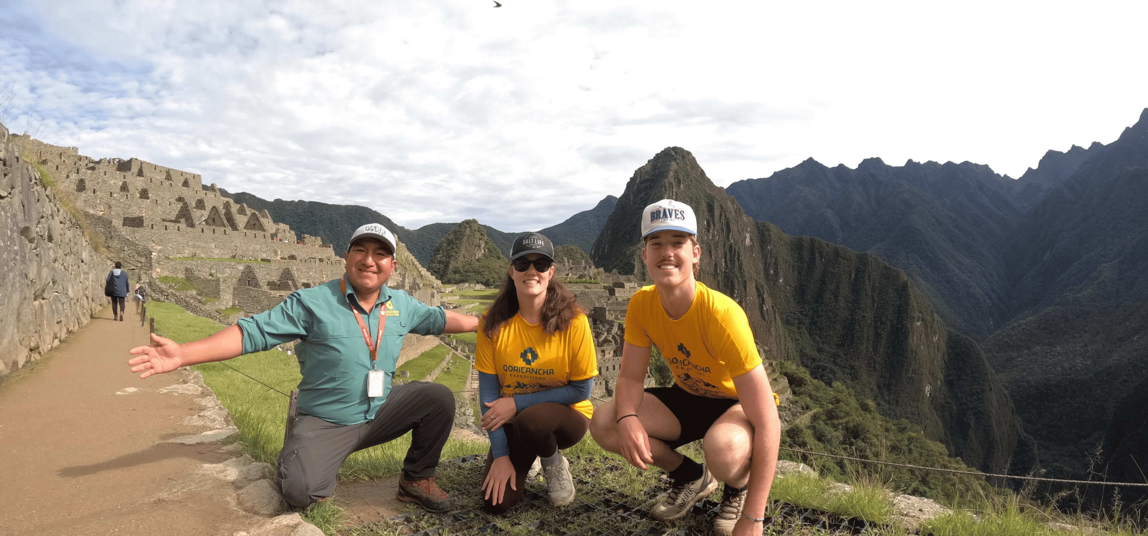 Machu Picchu guided tour operated by Qoricancha Expeditions.