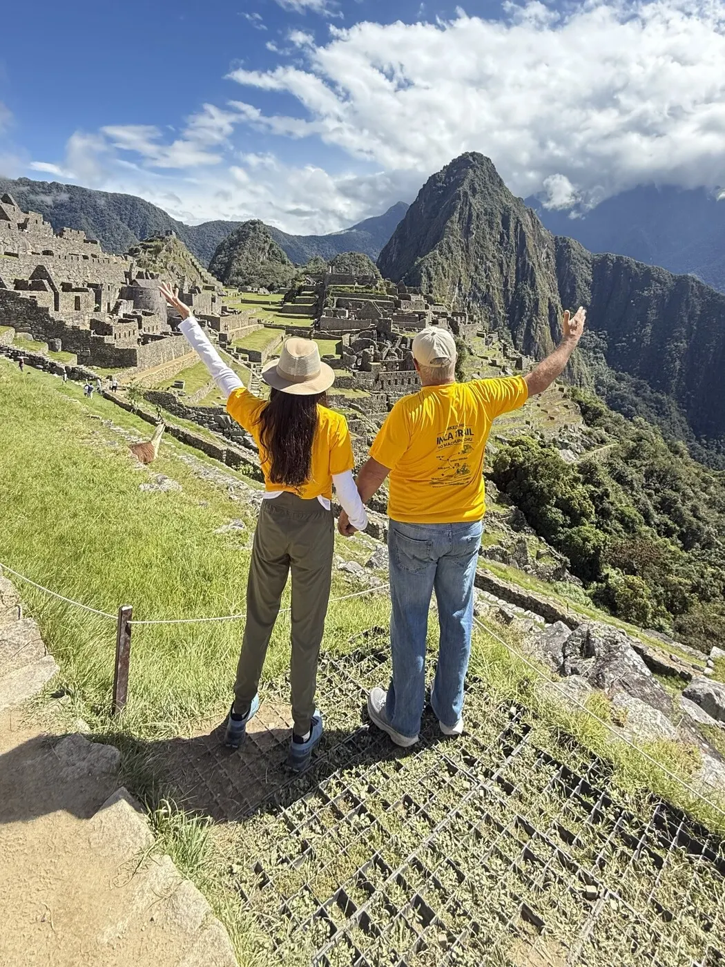 Machu Picchu in the morning with stunning views