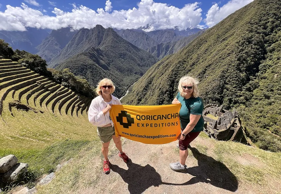Our clients hiking the Classic Inca Trail to Machu Picchu