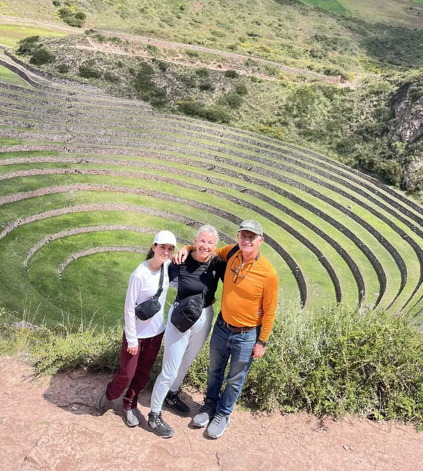moray circular terraces in sacred valley